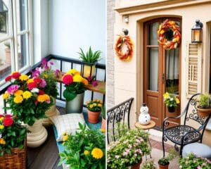 Balkon-Deko selber machen: Ideen für jede Jahreszeit