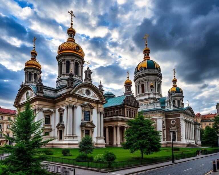 Barocke Kirchen in Vilnius, Litauen