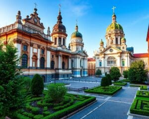 Barocke Kirchen in Warschau, Polen