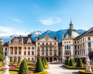 Barocke Paläste in Innsbruck, Österreich