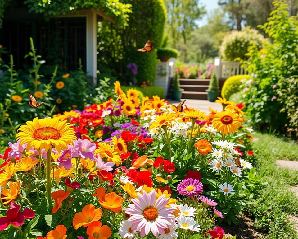 Beetgestaltung für den Sommer: Farbenpracht im Garten