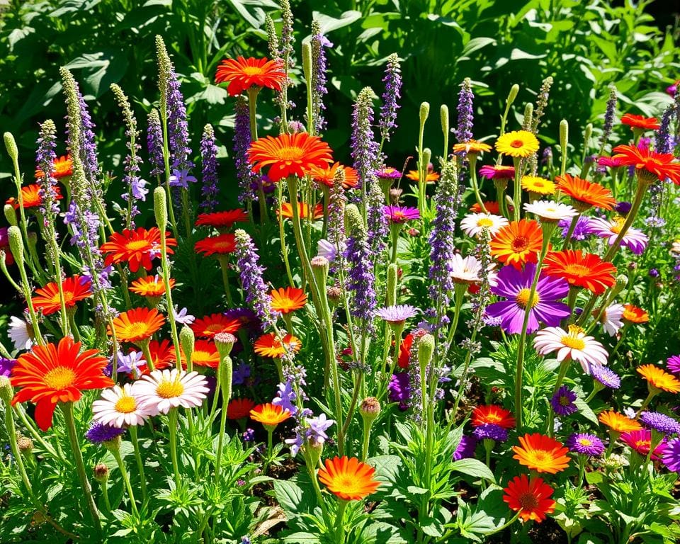 Beetgestaltung leicht gemacht: Blumen und Kräuter kombinieren