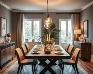 Beleuchtung im Esszimmer: Stilvoll und funktional gestalten