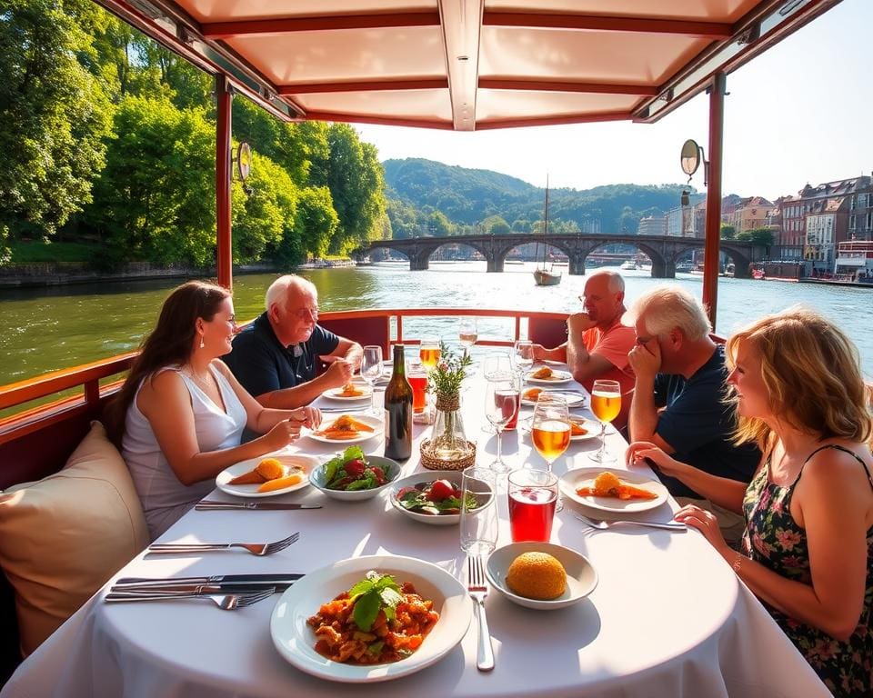 Bootstouren mit Gastronomie