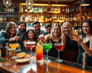 Cocktail-Wettbewerbe für Amateure