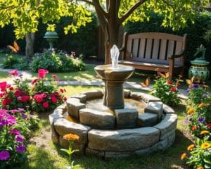 DIY-Gartenbrunnen: Wasser als Highlight im Außenbereich