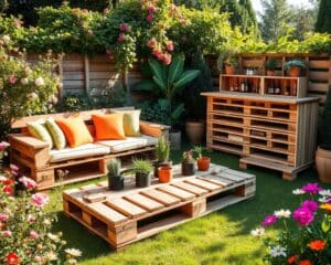 DIY-Palettenmöbel: Kreative und nachhaltige Outdoor-Projekte