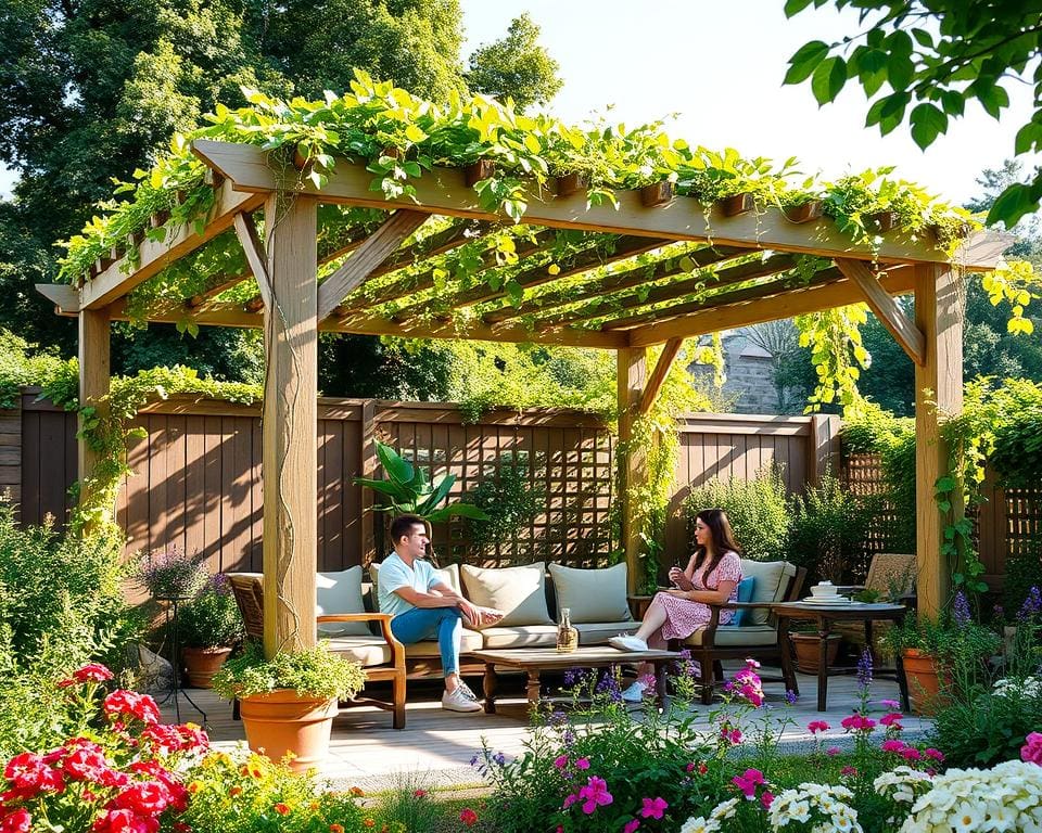 DIY-Pergola bauen: Schattenspendende Oase für den Garten