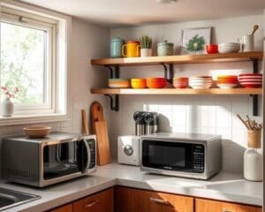 Die besten Mikrowellen für kleine Küchen