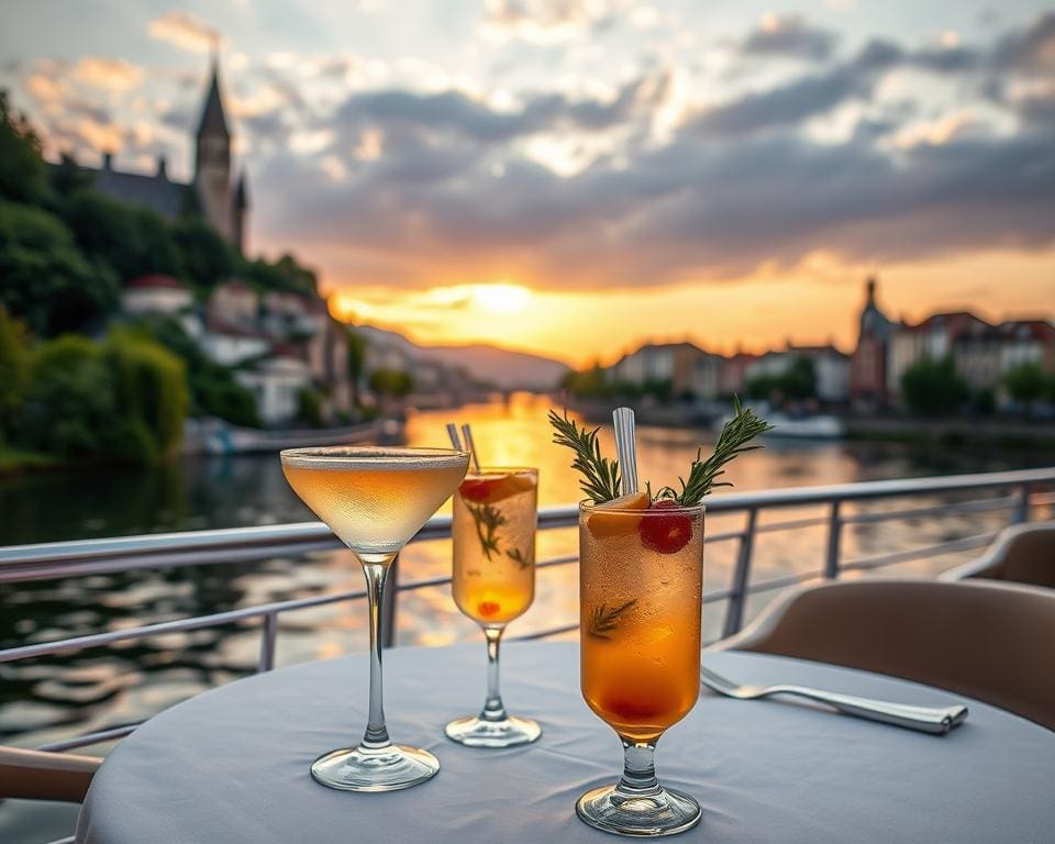 Flusskreuzfahrten und Cocktails