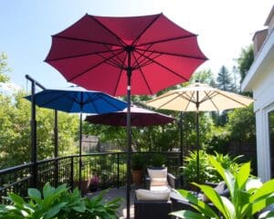 Freistehende Sonnenschirme: Flexibler Schatten für Balkon und Garten