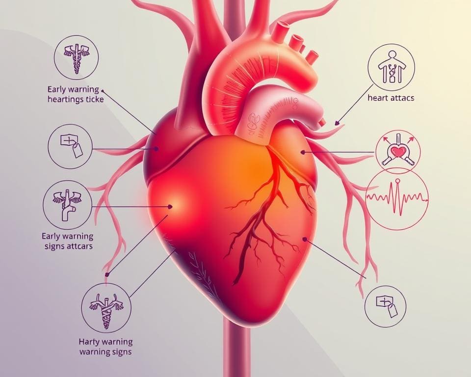 Frühwarnzeichen eines Herzinfarkts erkennen