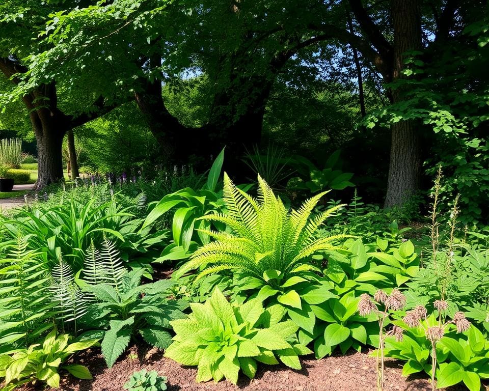 Gartenpflanzen für schattige Bereiche