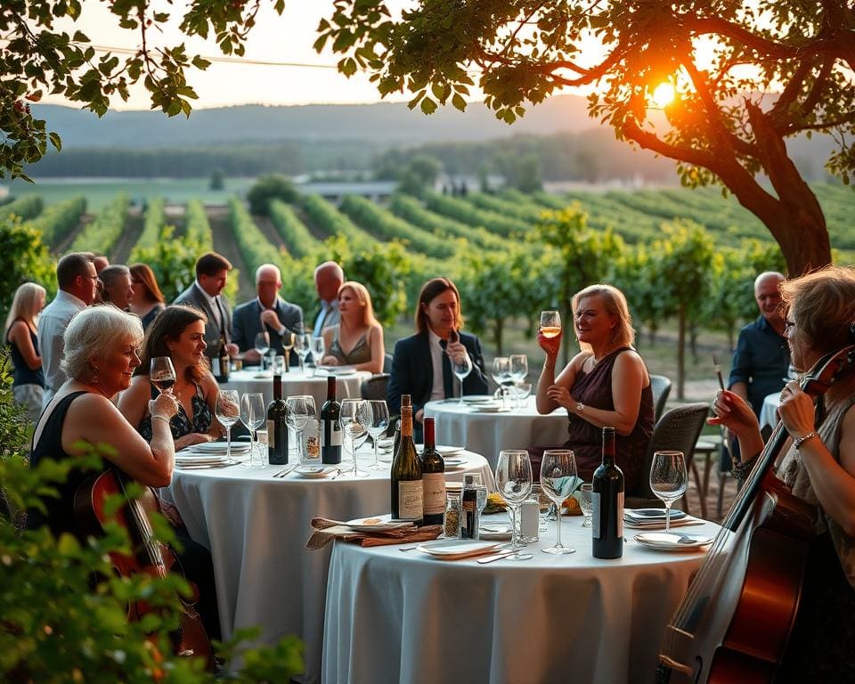 Genussmomente mit Wein bei Veranstaltungen