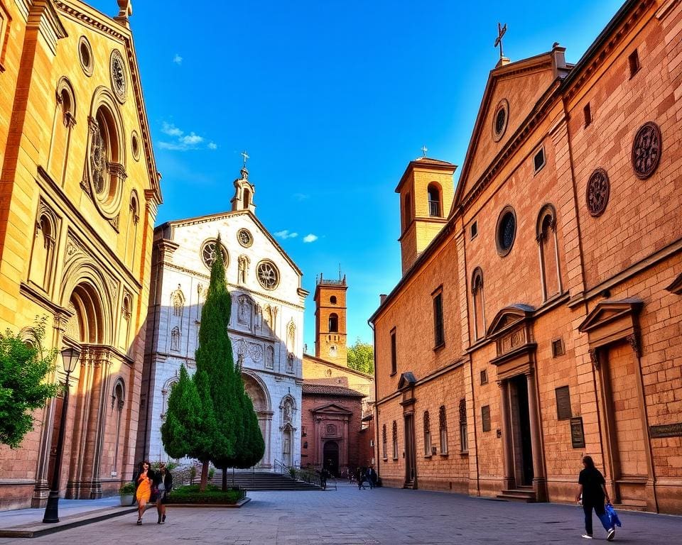 Geschichte der romanischen Kirchen in Siena