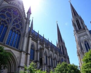 Gotische Kathedralen in Chartres, Frankreich