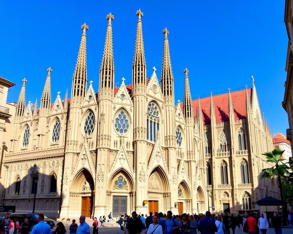 Gotische Kirchen in Barcelona, Spanien