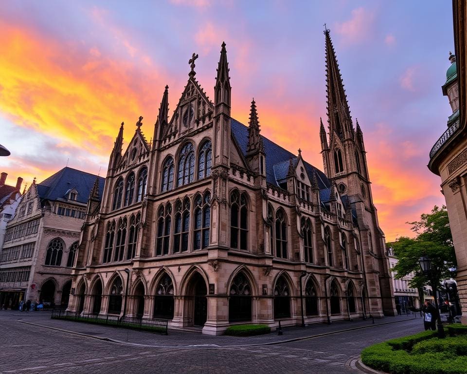 Gotische Kirchen in Gent, Belgien