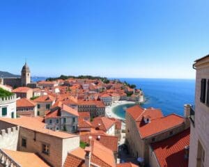 Historische Altstadt in Dubrovnik, Kroatien