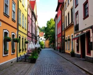 Historische Gassen in Tartu, Estland