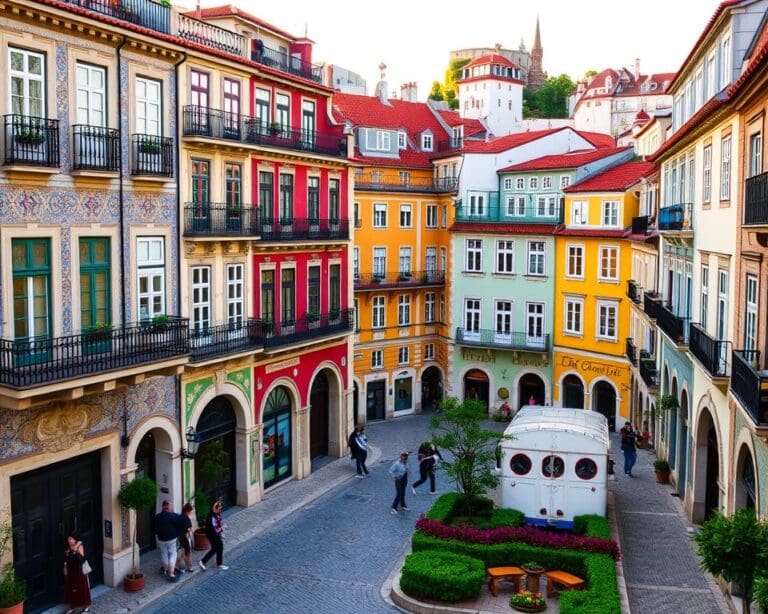 Historische Plätze in Porto, Portugal