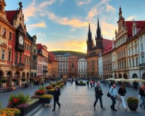 Historische Plätze in Prag, Tschechien