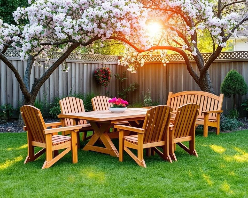 Holzmöbel für den Garten: Kreativ und langlebig