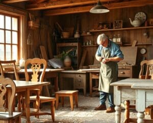 Holzmöbel im Vintage-Stil selber bauen