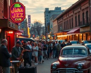 Jazz und Blues in Memphis, Tennessee