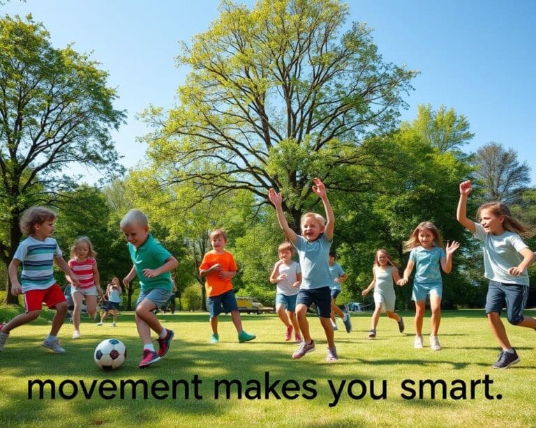 Kinder und Sport: Bewegung macht schlau