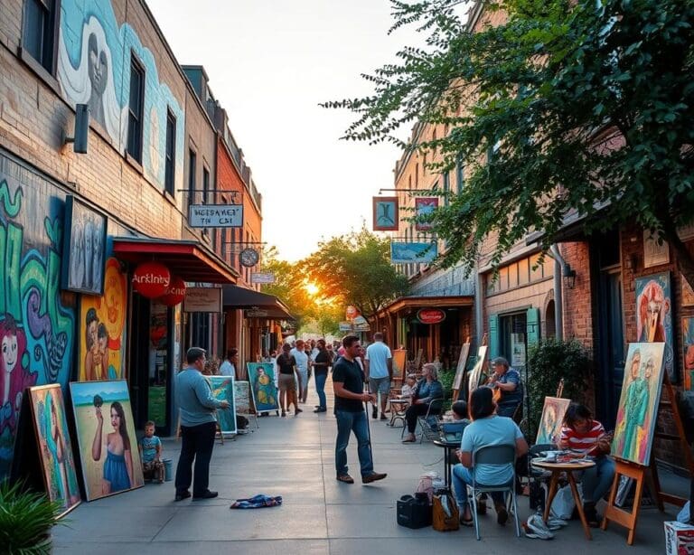 Kreative Szene in Austin, Texas