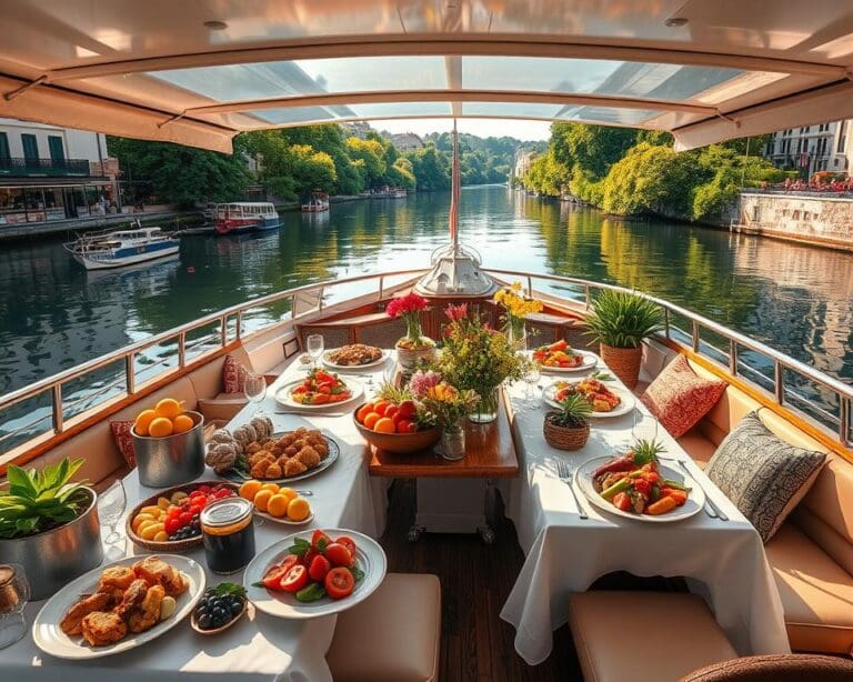 Kulinarische Bootspartys