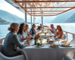 Kulinarische Kreuzfahrten auf Seen