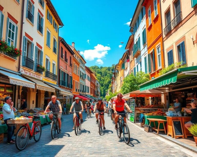 Kulinarische Stadtführungen per Fahrrad