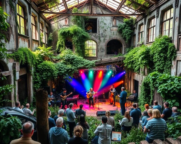 Kulturelle Events in verlassenen Orten
