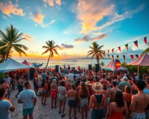Musikfestivals auf Inseln
