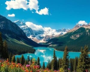 Naturwunder im Banff-Nationalpark, Kanada