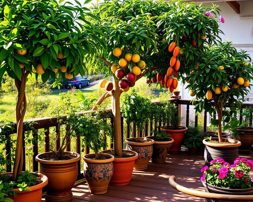 Obstbäume auf der Terrasse: So gelingt der Anbau im Kübel