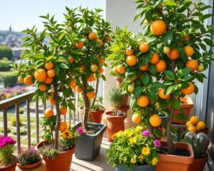 Obstbäume im Kübel: Ernten auf Balkon und Terrasse