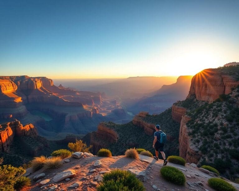 Outdoor-Aktivitäten im Grand Canyon, Arizona