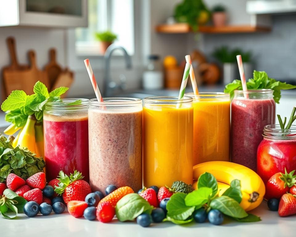 Power-Smoothies für Gesundheit und Fitness