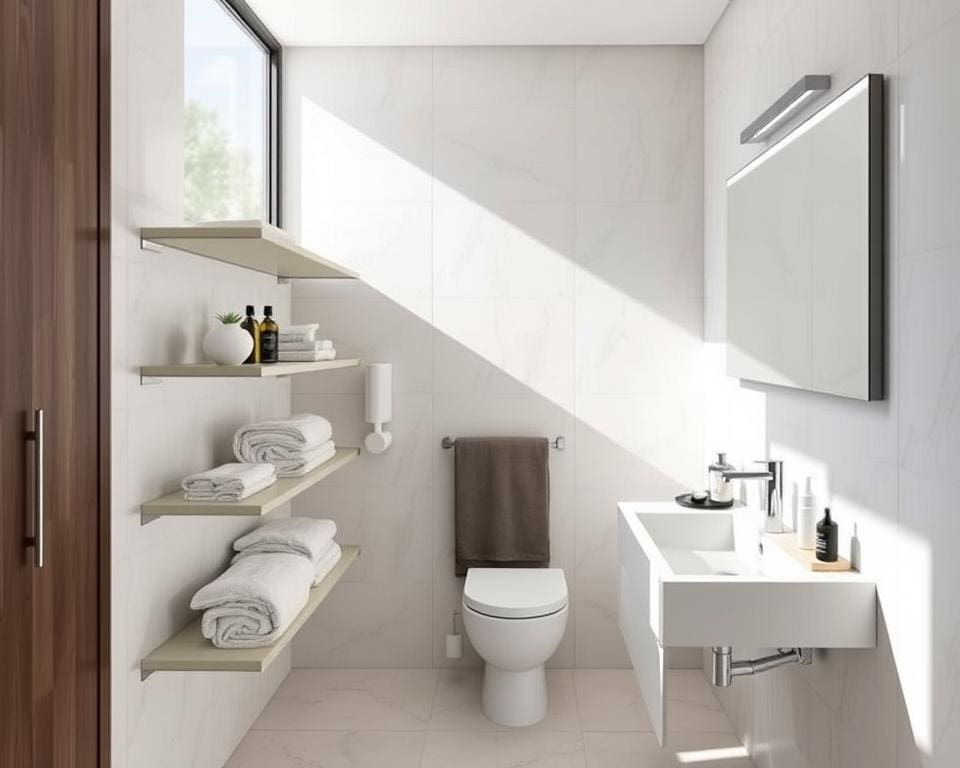 Regalsysteme im Badezimmer: Platz sparen leicht gemacht