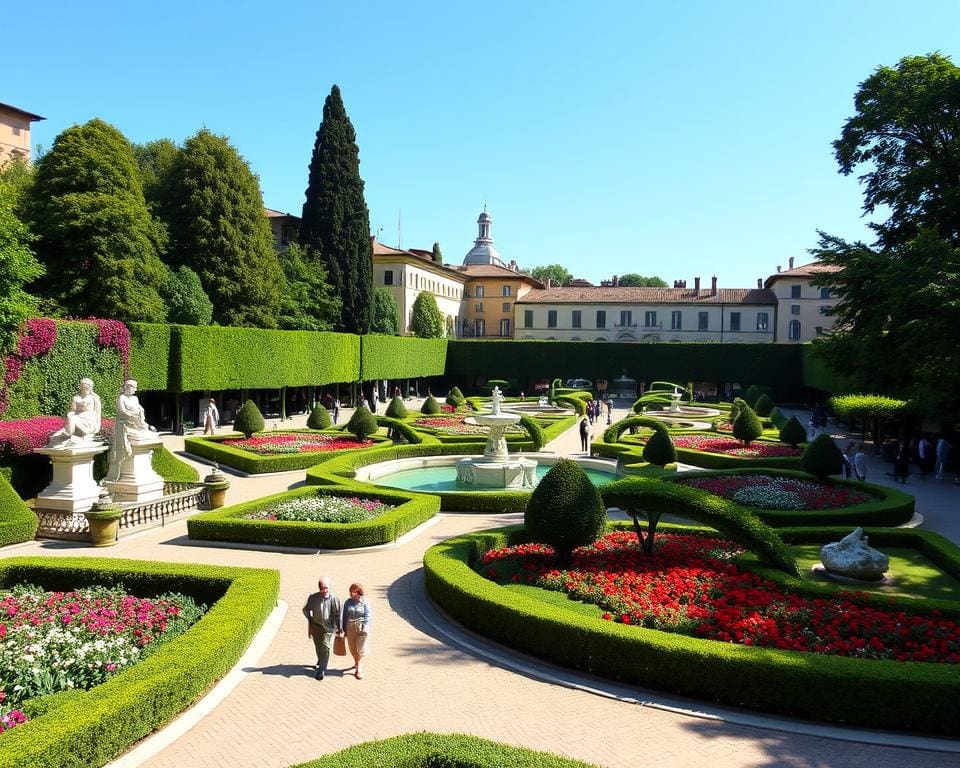 Renaissance-Gärten in Florenz, Italien