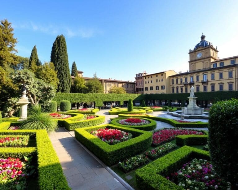 Renaissance-Gärten in Florenz, Italien
