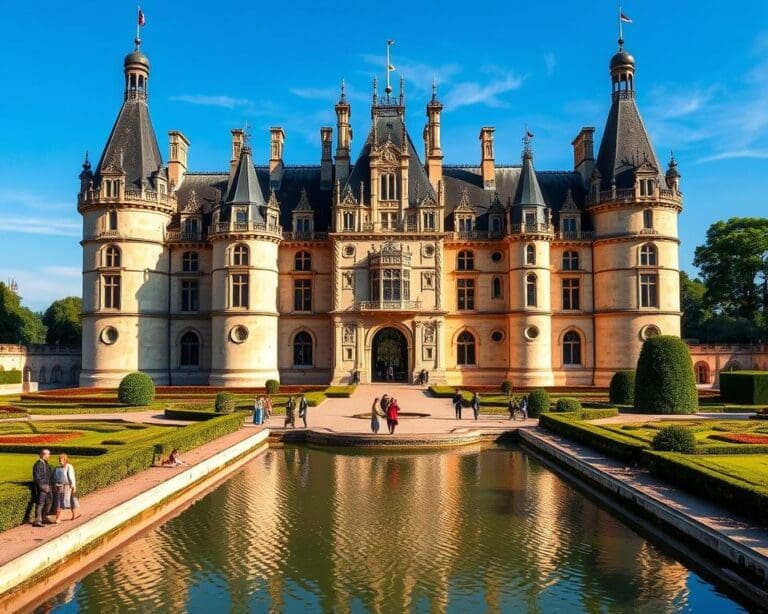 Renaissance-Schlösser in Chambord, Frankreich