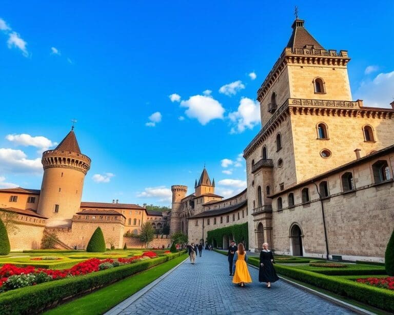 Renaissance-Schlösser in Parma, Italien