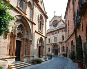 Romanische Kirchen in Pavia, Italien