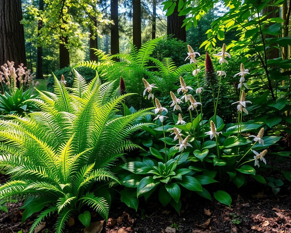 Schattige Gartenbereiche bepflanzen: Die besten Sorten