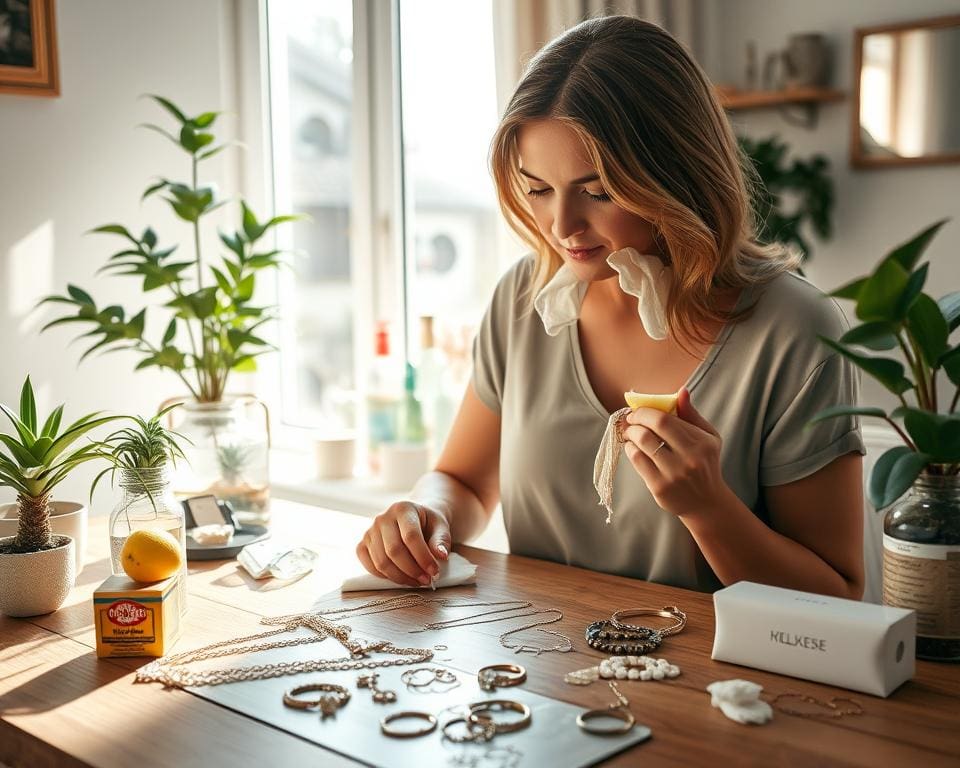 Schmuck reinigen Hausmittel