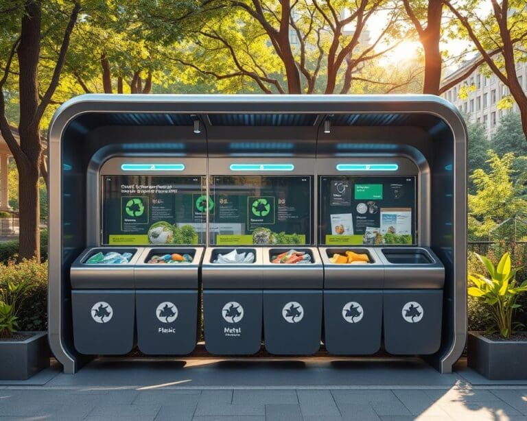 Smarte Mülltrennung: Sensoren für Recycling